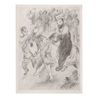 Marc Chagall, The King and the Queen, 1960 For Sale