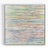 This is a modern abstract painting on canvas in a minimal white gallery frame. This painting balance bold color and...