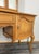 Wood Vintage French Louis Style Oak Dressing Table with Mirror For Sale - Image 7 of 14