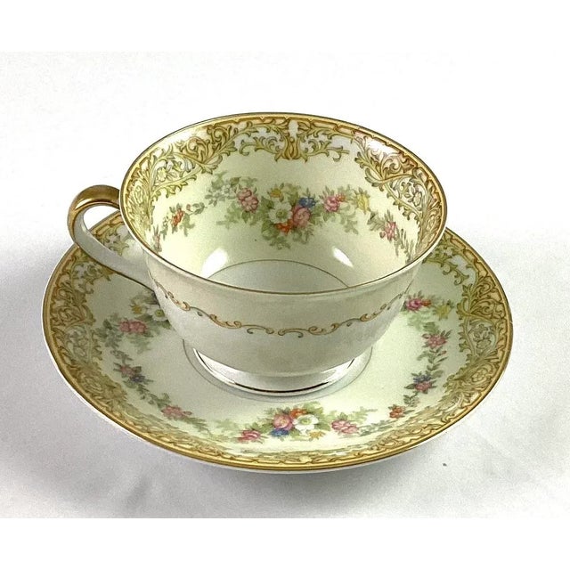 1930s Noritake Loyalo Pattern Dinnerware Set- 56 Pieces For Sale - Image 9 of 10
