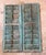 1900's French Robins Egg Blue Painted Wooden Window Shutters /Pr For Sale - Image 4 of 8
