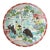 Antique Meiji Era Japanese Kutani Porcelain Platter Samurai For Sale