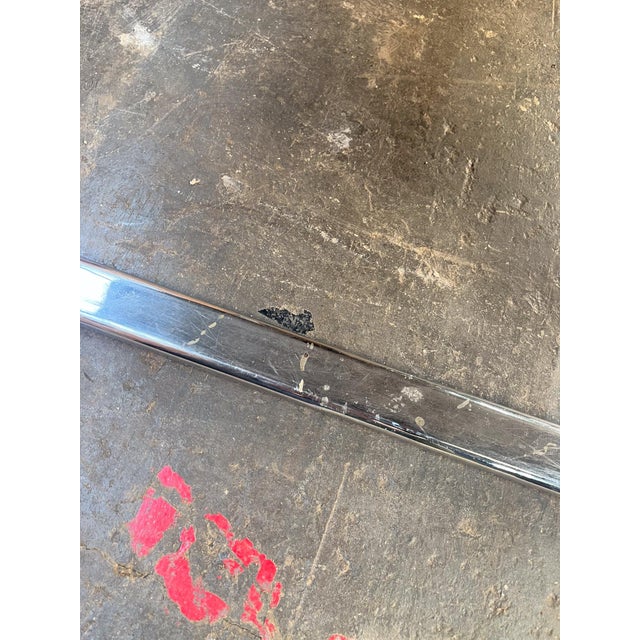 1970s Refinished Zebrawood Chrome Tubular Desk Attributed to Peter Protzman for Herman Miller For Sale - Image 12 of 13