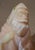 Contemporary Late 20th Century Fenton Art Glass Burmese Sculpture Santa Claus Figurine Serial #75 Hand Painted D. Fredrick For Sale - Image 3 of 15