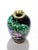 Black Antique Japanese Cloisonne Enamel Cabinet Vase With Wisteria For Sale - Image 8 of 14