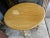 Wood William & Mary Antique Style Bleached Wood Gate Leg Drop Leaf Dining Table For Sale - Image 7 of 12