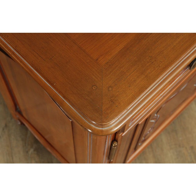 GRL Selection Meubles French County Style Cherry Server Cabinet For Sale - Image 9 of 13