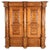 Baroque Wardrobe in Walnut, Basel, Switzerland, 1720s For Sale