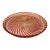 Large Baccarat Rose Tiente Round Tray For Sale