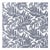 Sample - Schumacher Tayrona Palm Mosaic Sisal Wallcovering In Pacific Ocean Hues For Sale