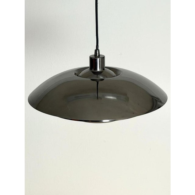Vintage Chrome Pendant, 1970s For Sale - Image 4 of 9