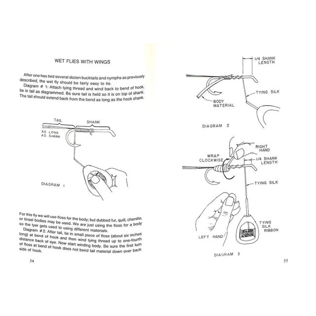 White "Tie a Fly, Catch a Trout" Book 1976 Slaymaker, s.r. II For Sale - Image 8 of 12