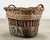 French Champagne Grape Vineyard Harvest Woven Wicker Basket For Sale - Image 4 of 18
