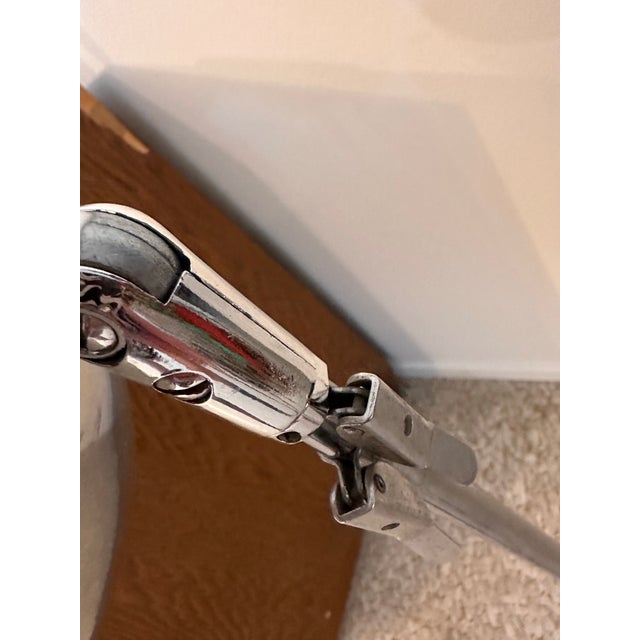 1950s 1950s Sonneman Style Eyeball, Tripod Floor Lamp in Chrome For Sale - Image 5 of 12