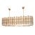 Modern Italian Tropical Gold Murano Glass Chandelier by Simoeng For Sale - Image 12 of 12