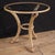 Italian Iron Side Table with Glass Top, 1970 For Sale - Image 3 of 13