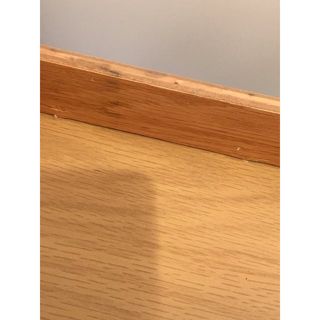 1960s Lane Altavista Virginia Long Console Table Mahogany or Pecan with