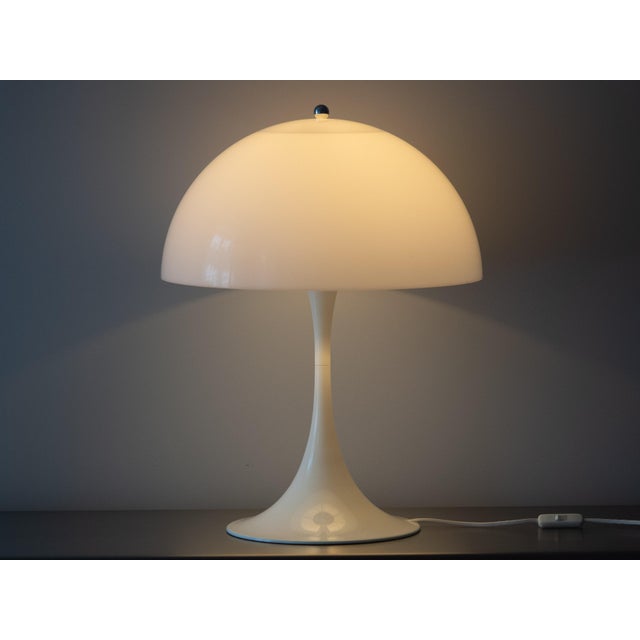 Vintage Danish Panthella Table Lamp by Verner Panton for Louis Poulsen, 1971 For Sale - Image 9 of 9