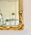 Mid 20th Century Vintage Giltwood Reeded Mirror For Sale - Image 5 of 10