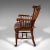 1890s Antique Victorian Cleric's Armchair For Sale - Image 4 of 12