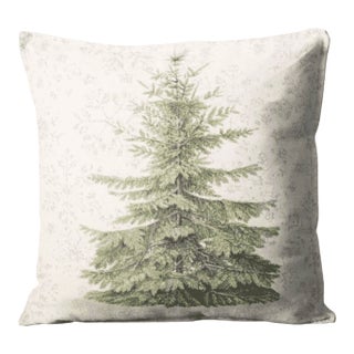 Christmas Tree Woven Cushion With Feather Filler - 42x42cm (17"x17") For Sale