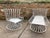 Woodard Furniture Co. Mid 20th Century Woodard Patio Chaise and Lounge Chair, Attributed to Herbert Saiger - Set of 2 For Sale - Image 4 of 12