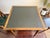 Mid-Century 1960s Coronet “Wonderfold” Walnut Table & Pair of Folding Chairs Set With Black Vinyl for Poker Game or Breakfast Nook For Sale - Image 12 of 12