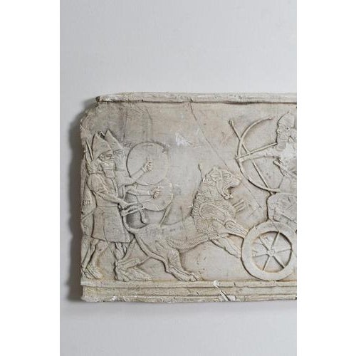 Antiquity Cast Wall Plaster Low Relief, 1960s. For Sale - Image 3 of 6