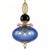 Its vertical structure combines Murano glass spheres and discs in cobalt blue, pink, and amber tones, creating a vibrant...