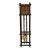 Antique Mission Arts and Crafts Oak Wood Tall Case Grandfather Clock For Sale