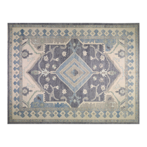 Contemporary Oushak Hand Knotted Wool Rug,12'X16'