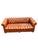 Vintage Tufted Chesterfield Leather Sofa Seating in English Traditional Style For Sale - Image 11 of 12