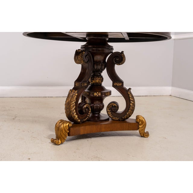 Wood Maitland Smith Model 8101-35 Spiro Center Table For Sale - Image 7 of 12