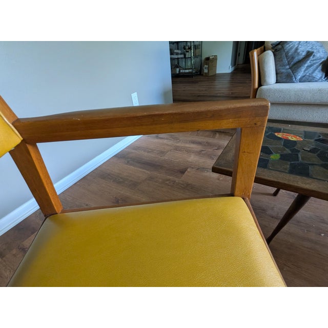 Wood Mid-Century Thonet Arm Chair 1960 For Sale - Image 7 of 9
