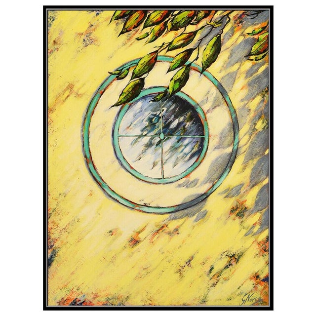 Message us to inquire about custom framing options! (Included for free with every purchase) The artwork here, "Behind the...