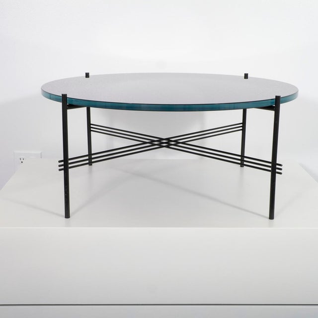 Black TS coffee table by GamFratesi for Gubi.