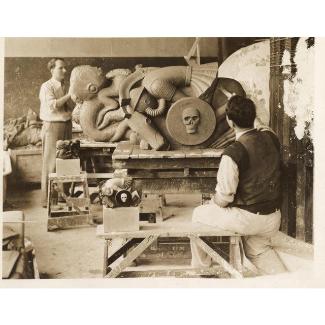 Black Wayland Gregory Art Deco Porcelain Zebra Sculpture, Glazed, Signed, 1930s, Usa For Sale - Image 8 of 11