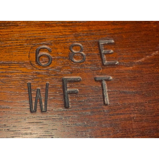 Vintage 3 Pillar Dining Table and Chairs by William Tillman, 1980s, Set of 13 For Sale - Image 12 of 18