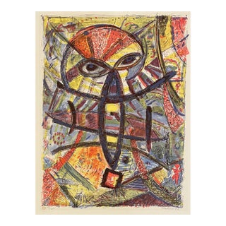 1968 Frank Rubin Modern Lithograph For Sale
