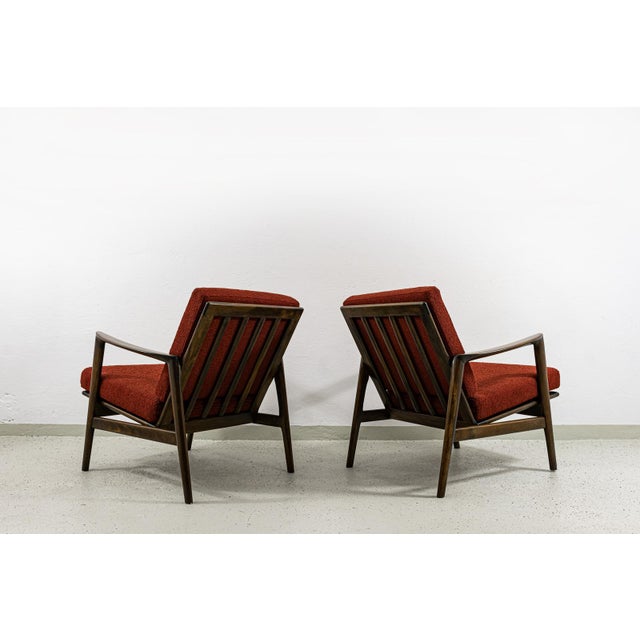 Vintage Lounge Chairs from SFM, Poland, 1960s, Set of 2 For Sale - Image 6 of 17