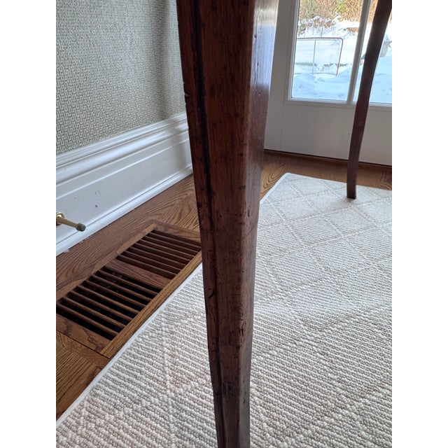 Antique Walnut French Transition Table For Sale - Image 15 of 18