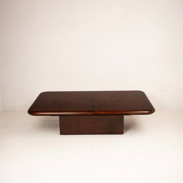 Brown Model 2315 Coffee Table in Parchment and Mirrors by Giorgio Tura for Tura, 1980 For Sale - Image 8 of 18