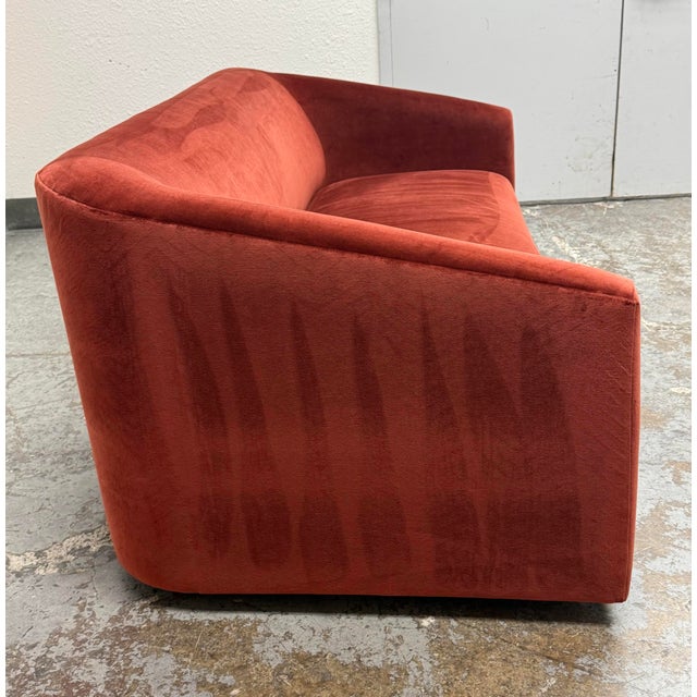 Room & Board Ada Velvet Sofa For Sale In San Francisco - Image 6 of 12