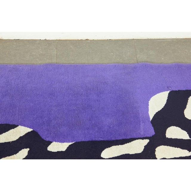 Postmodern Animal Textile Rug For Sale - Image 17 of 18