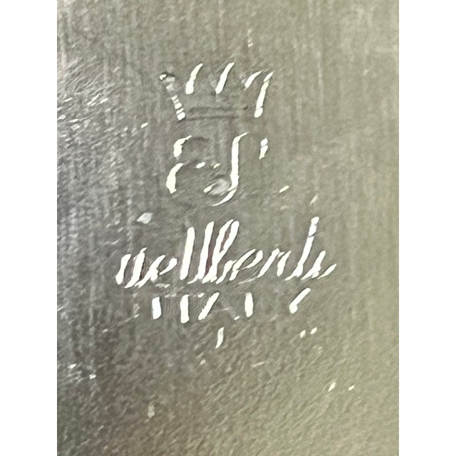 Vintage Mid-Century Modern Silverplate Bread Baskets - a Pair For Sale - Image 13 of 13