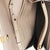 Tan Smooth Calfskin Cassandre Chain Clutch For Sale - Image 9 of 9