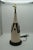 Contemporary Late 20th Century Black & Ivory Geometric Chulucanas Pottery Lamp – Handcrafted Peruvian Art Long Neck Vase For Sale - Image 3 of 7