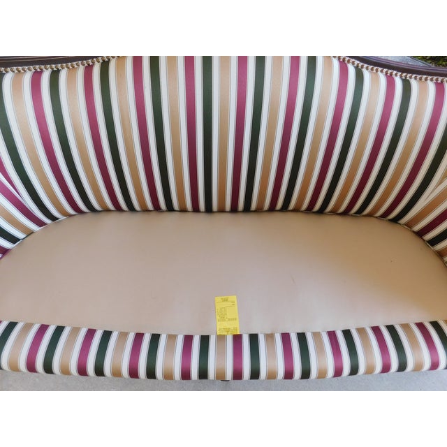 Vintage Federal Sheraton Style Sofa For Sale - Image 9 of 15