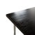 Dark Brown Wood and Chrome Quant Dining Table from Cor For Sale - Image 5 of 11