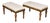 Pair of English 19th Century Oak Stools with Turned Legs and Custom Upholstery For Sale